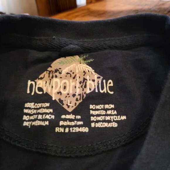 Men's casual blue short-sleeved shirt - Picture 5 of 6